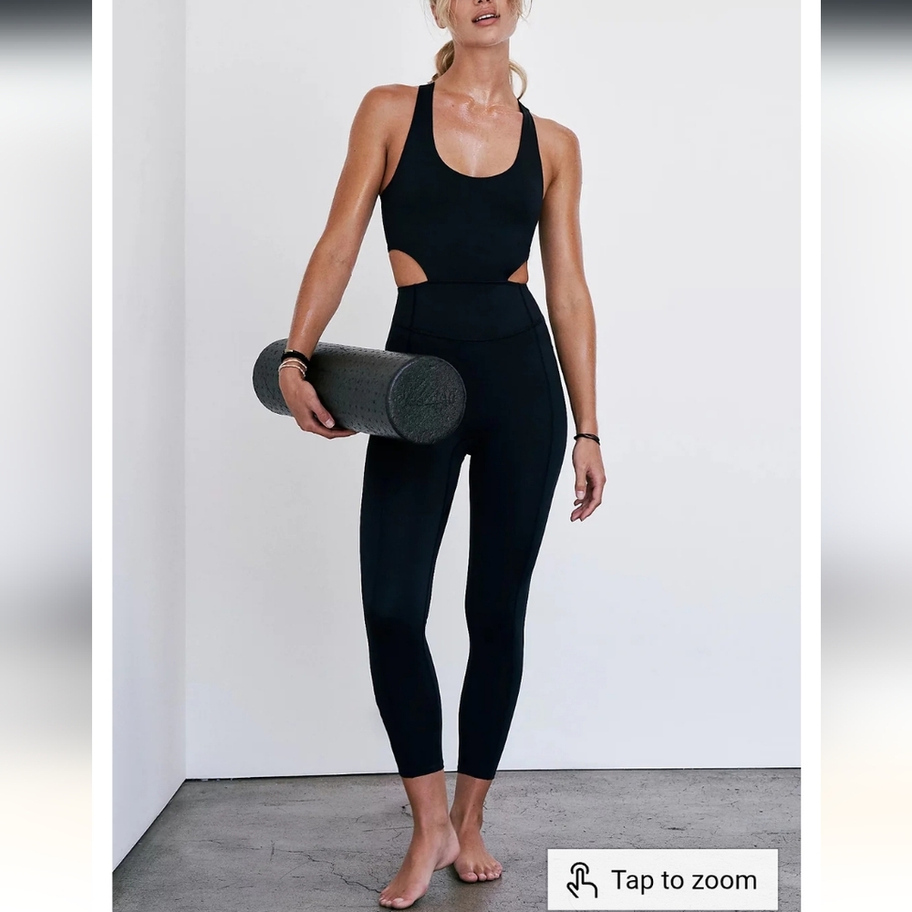 Free People Black Jumpsuit